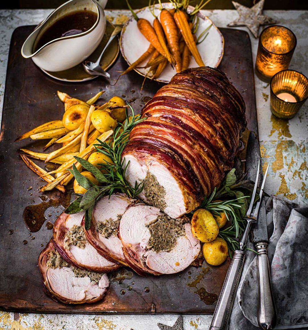 Porchetta-style turkey