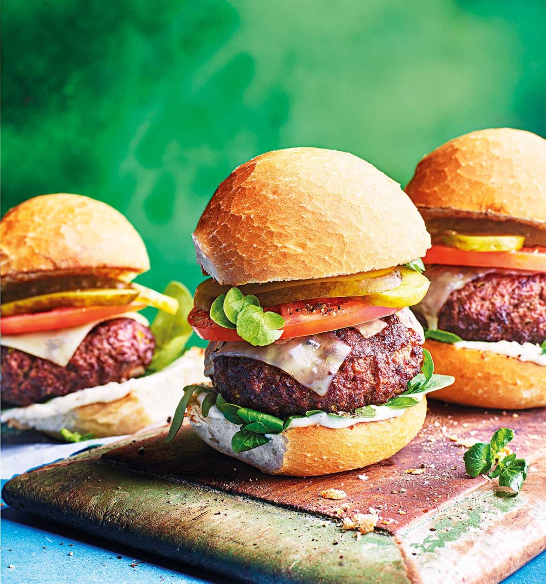 Bloody Mary burgers 
