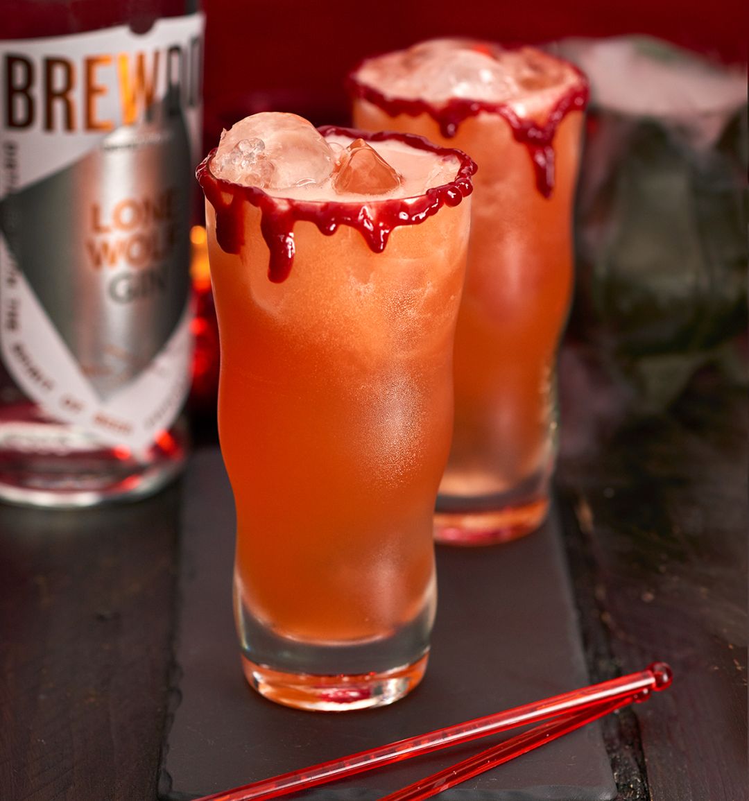 Bloody gin fizz from BrewDog