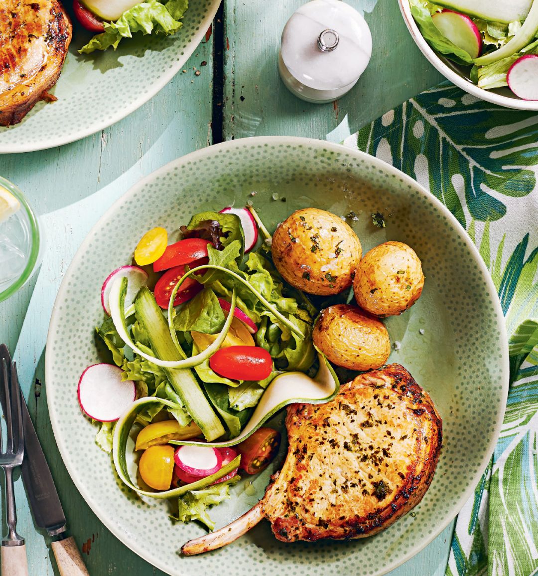 Sponsored: English garden pork cutlets