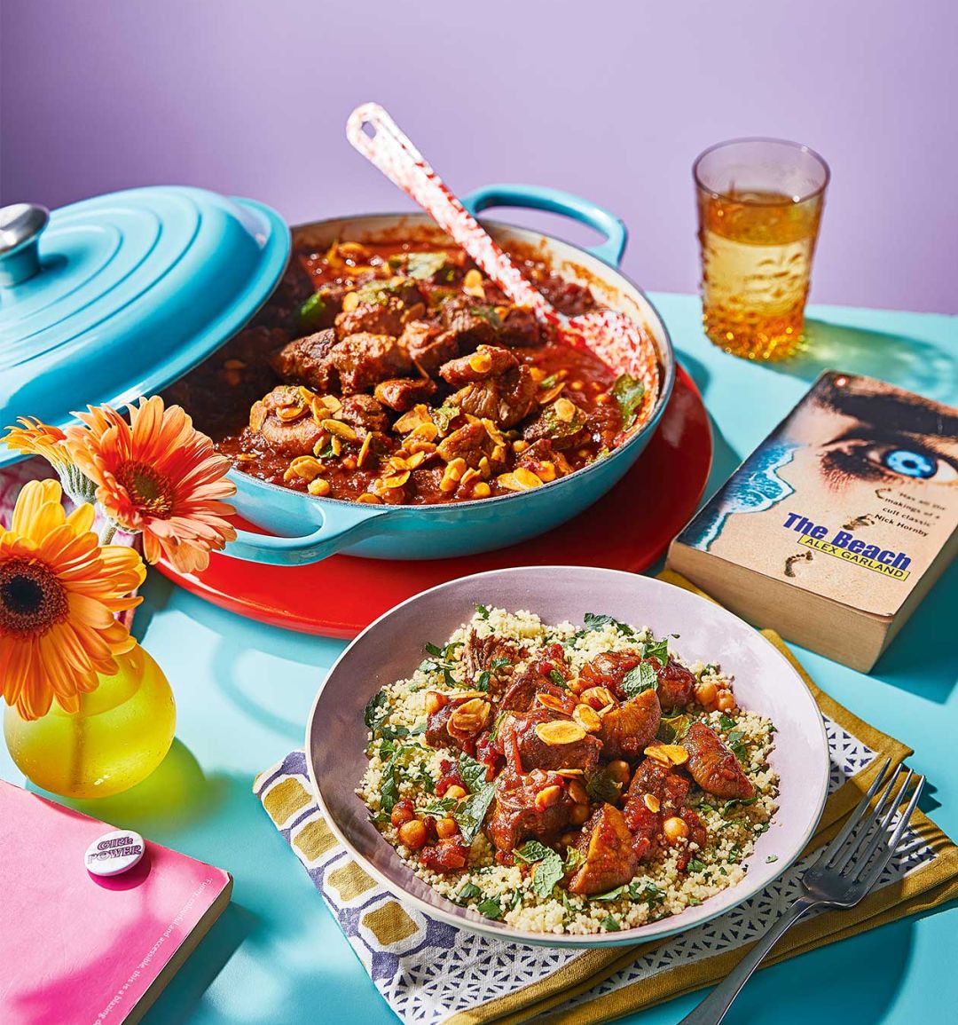 Lamb tagine and couscous