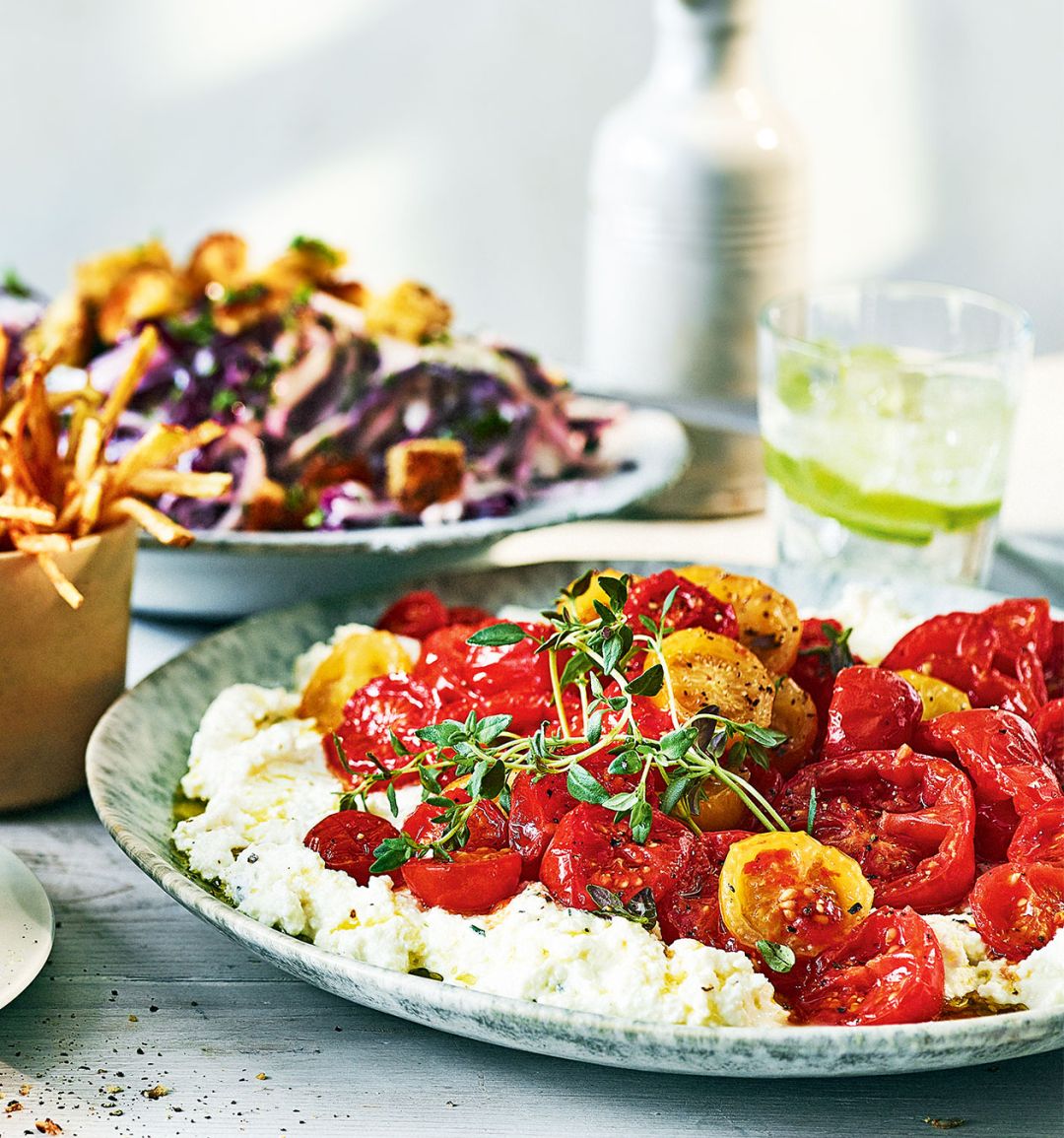 Roast tomato platter