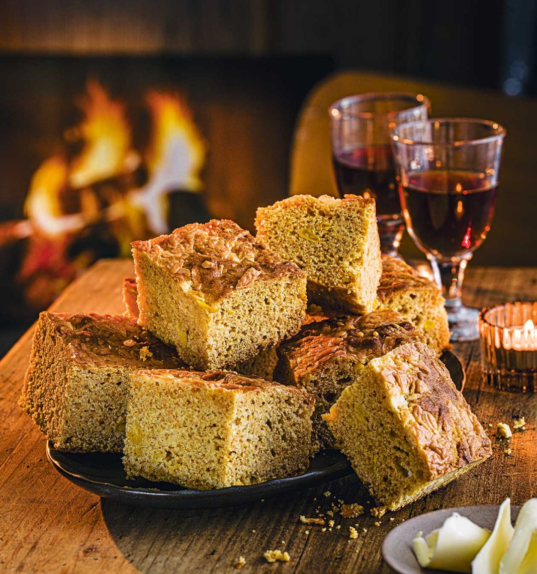 Spicy cheese cornbread