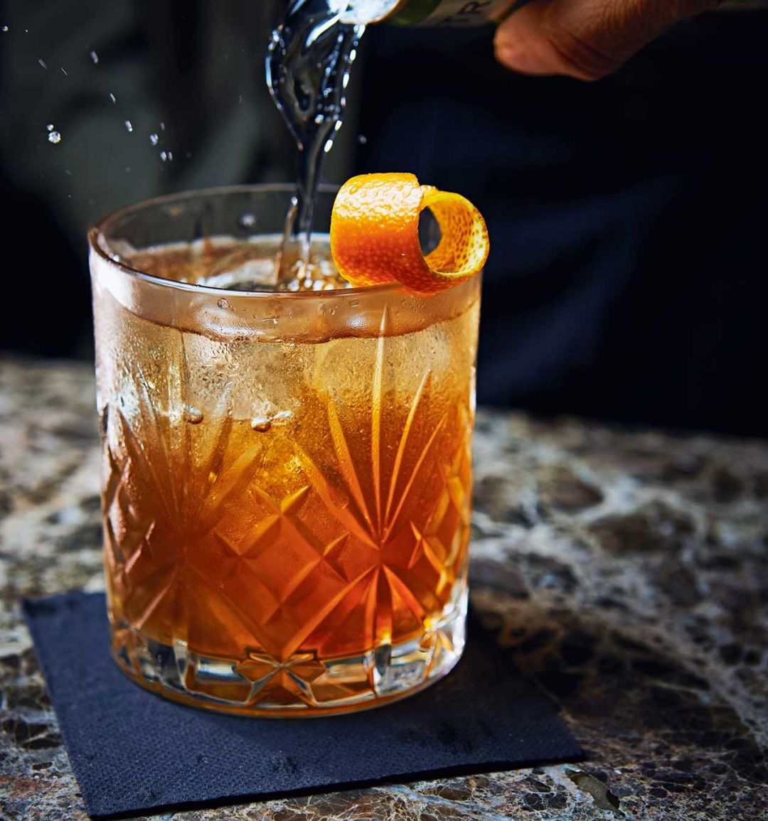 Brown sugar and ginger bourbon