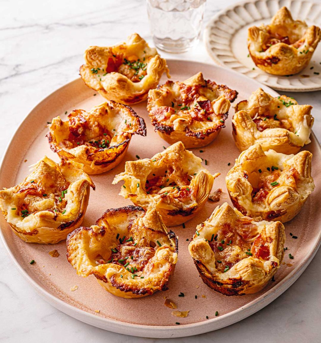 Croque monsieur puffs