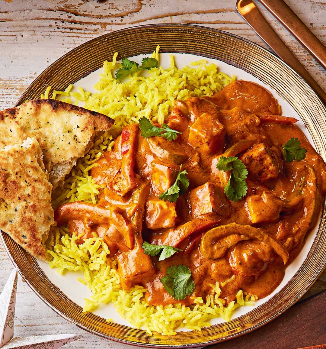 Tinned tomato soup paneer curry