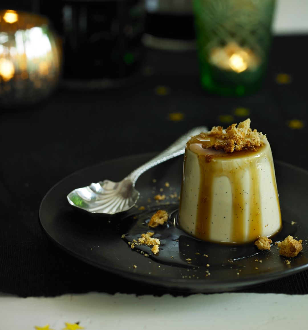 Panna cotta with Amaretto