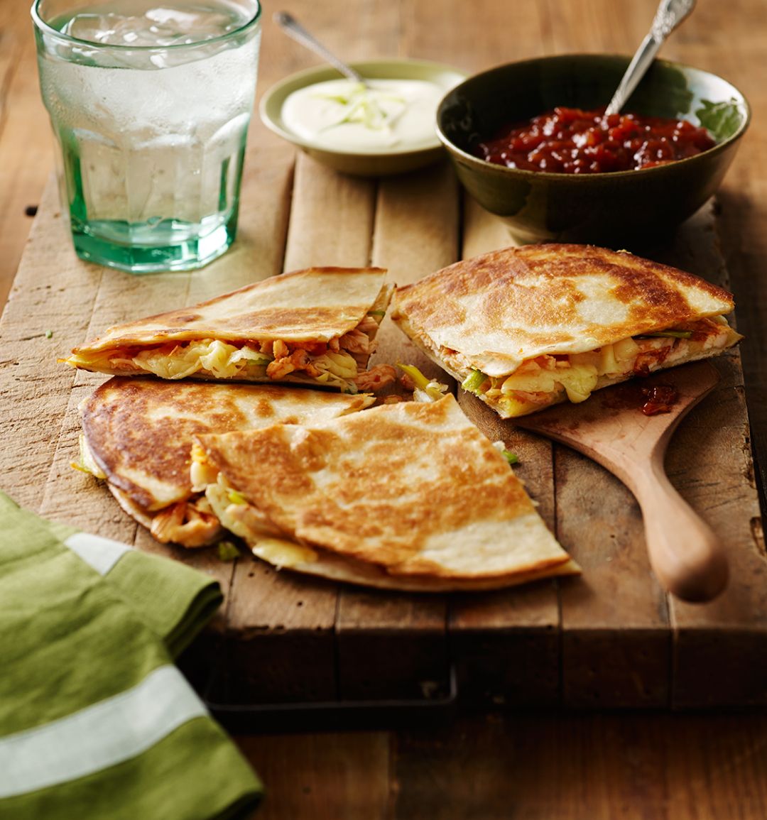 Cheesy quesadillas 