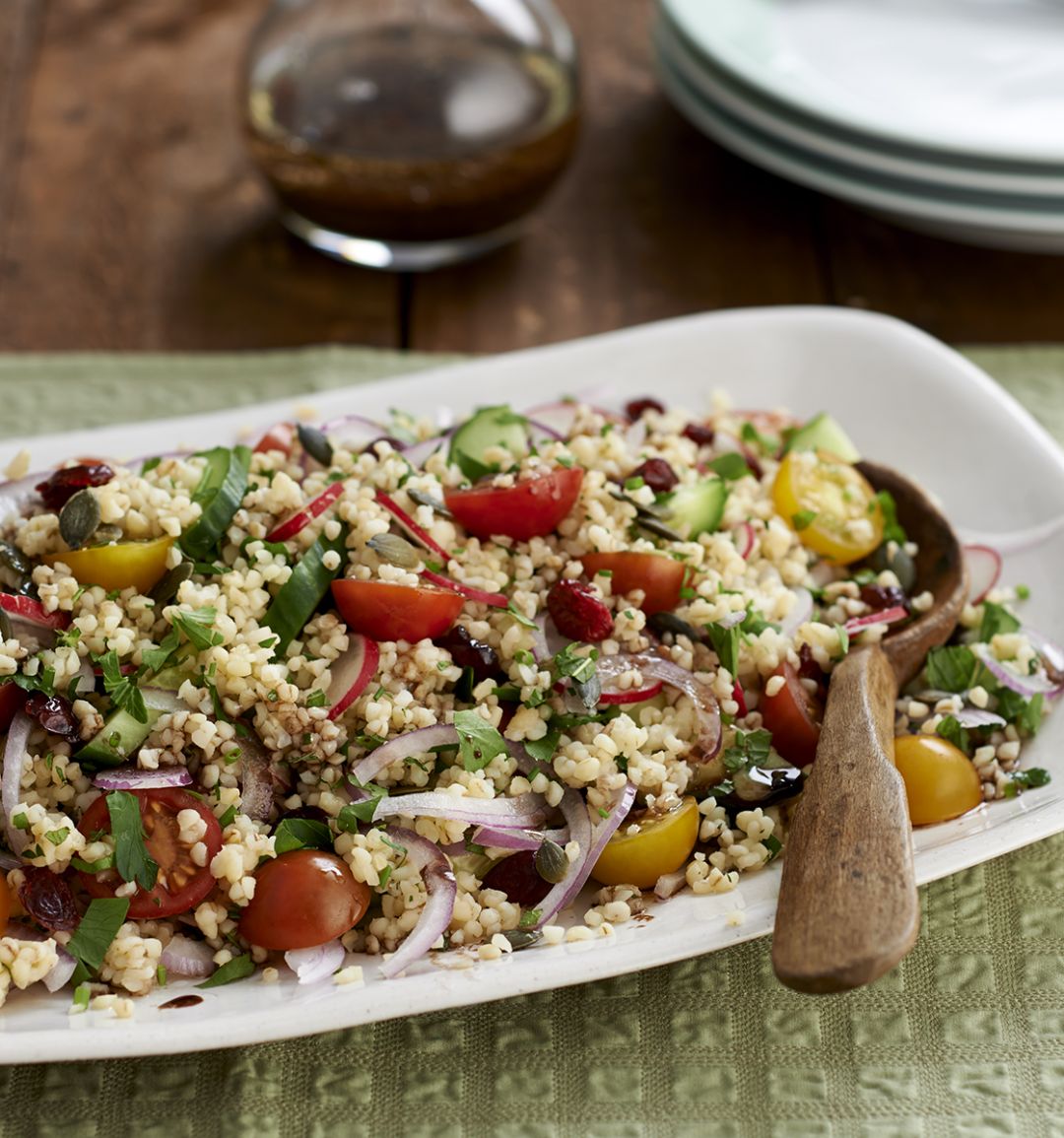 Bulgur wheat salad