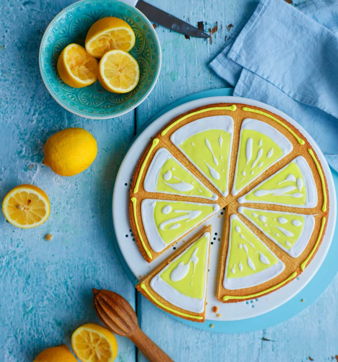 Lemon and almond biscuits