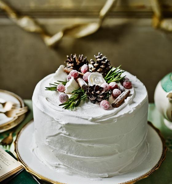 Decoration idea: Alpine cake 