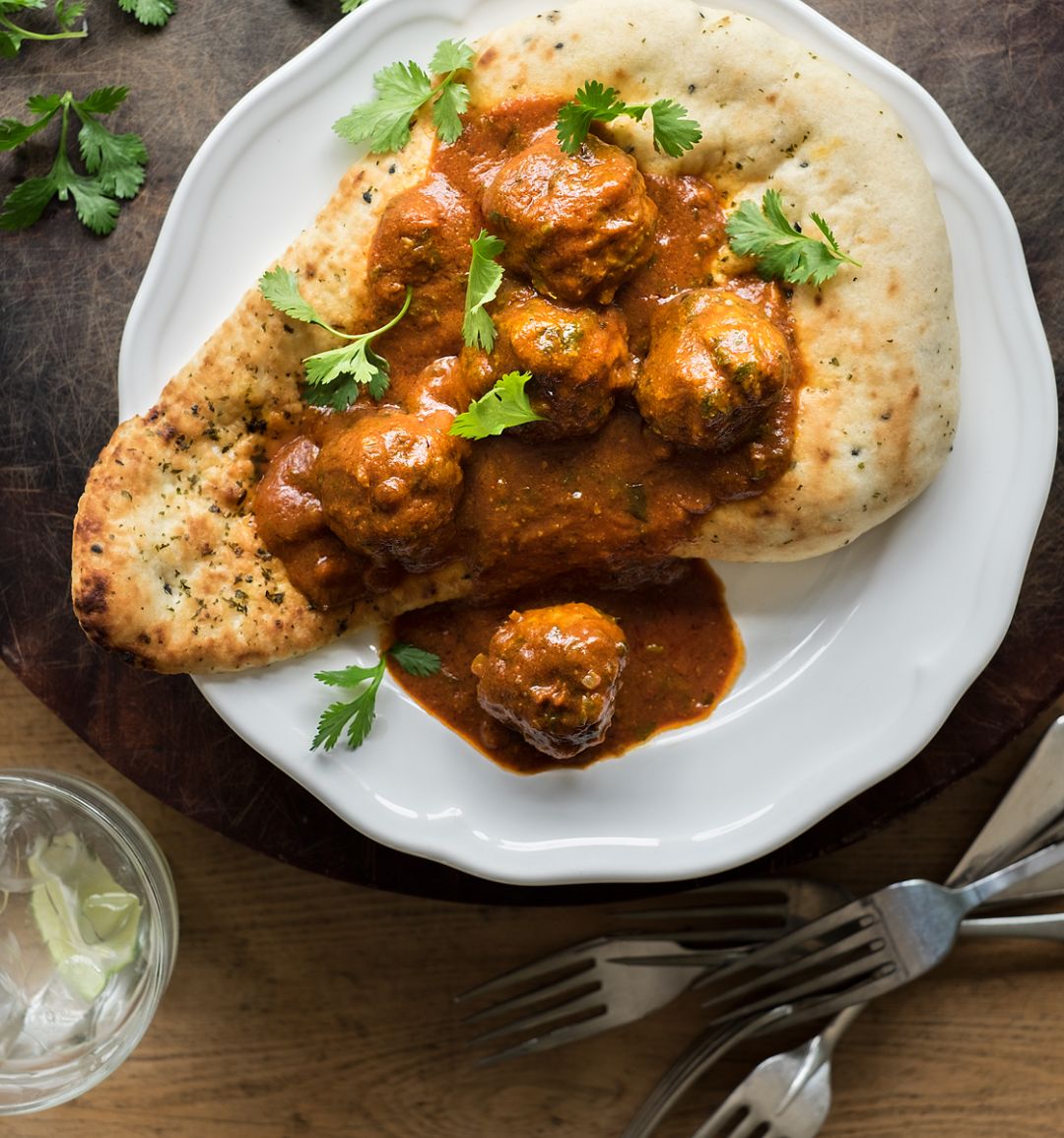 Masala meatball curry