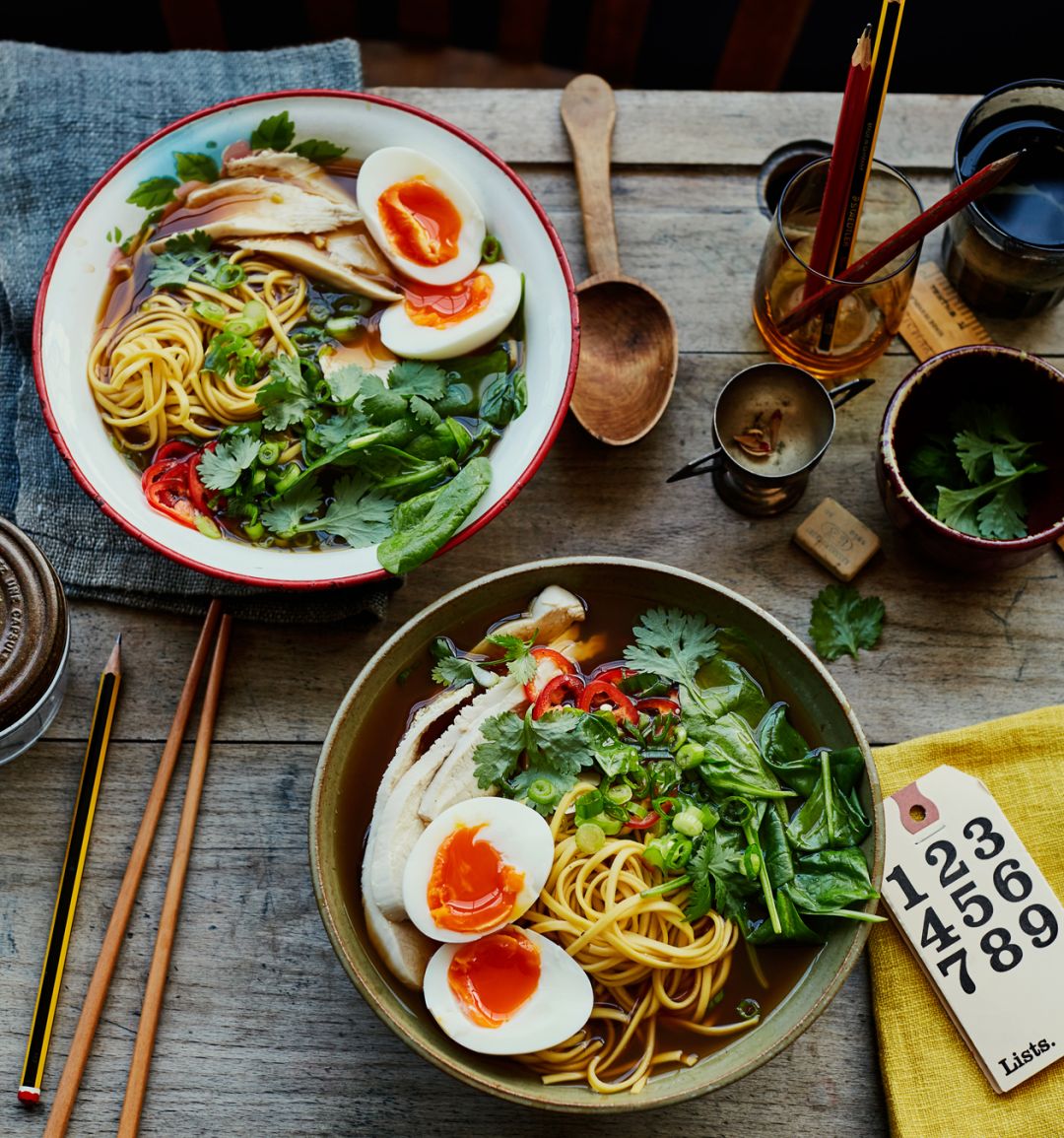 Marmite chicken ramen