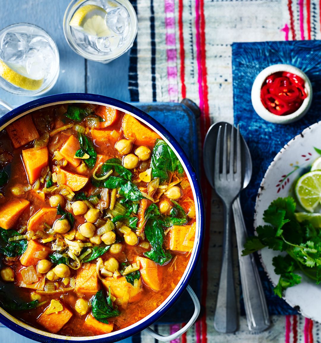 Malaysian sweet potato curry