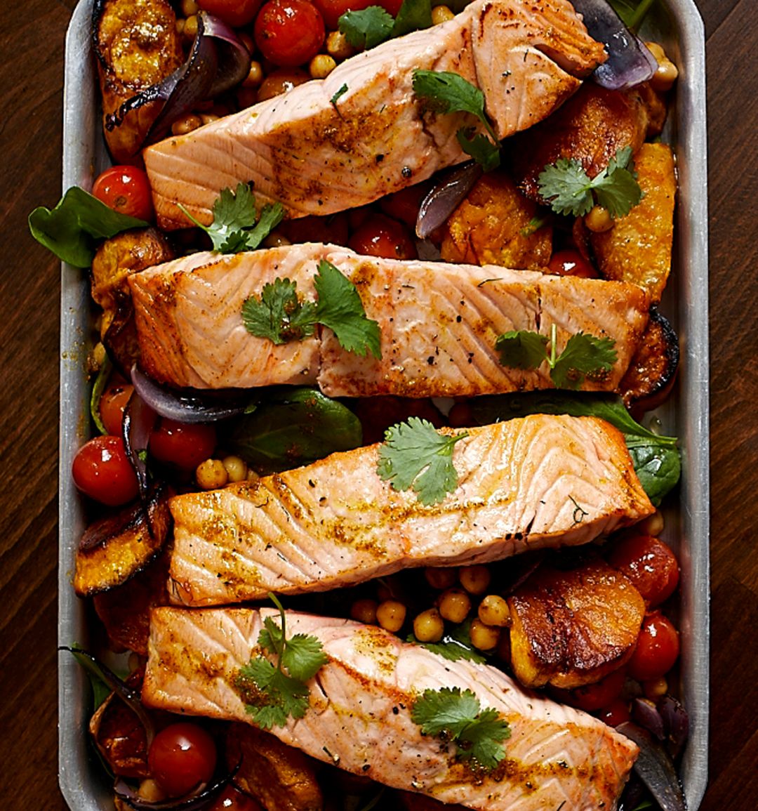 Indian-style salmon