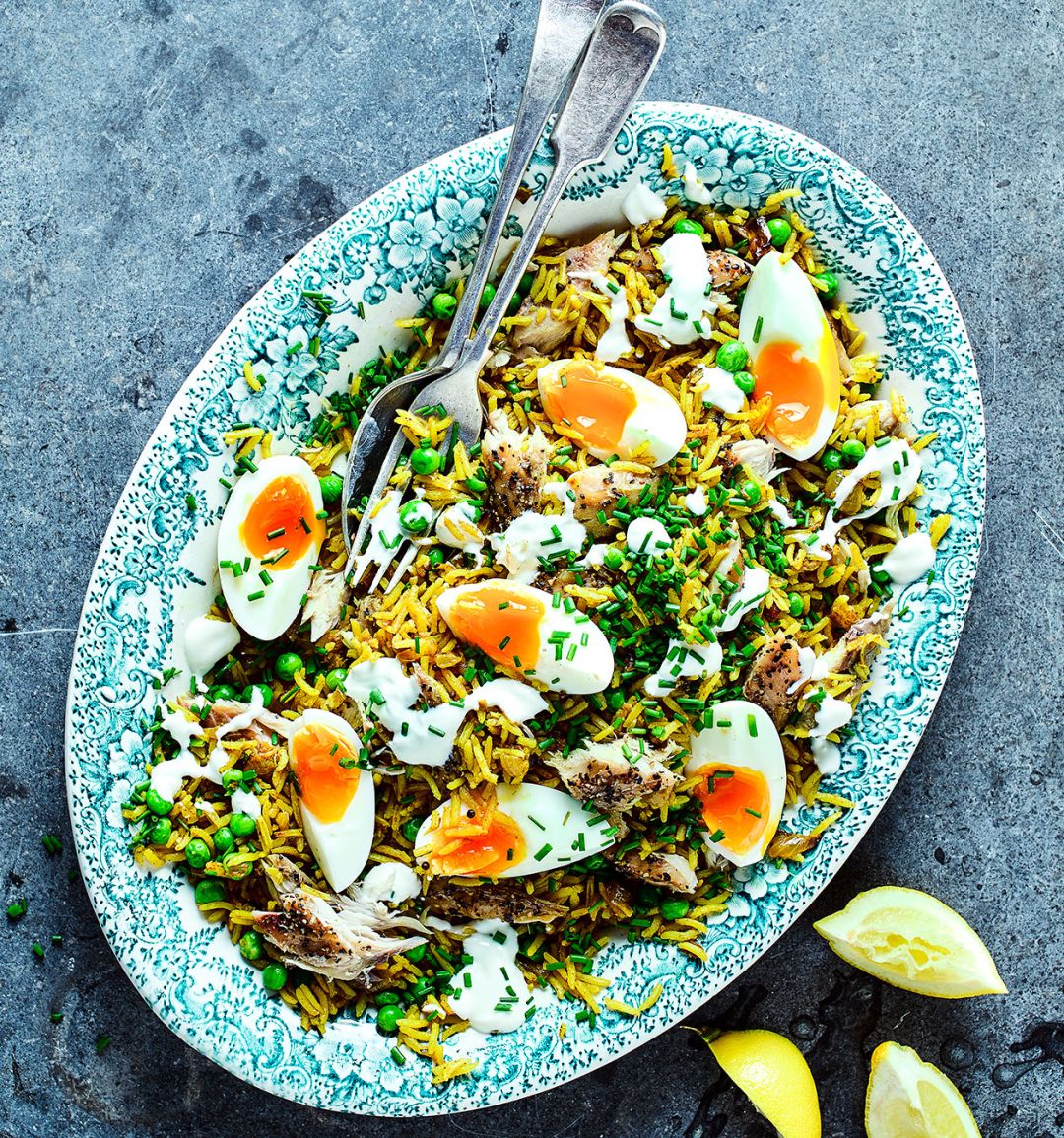 Smoked mackerel kedgeree