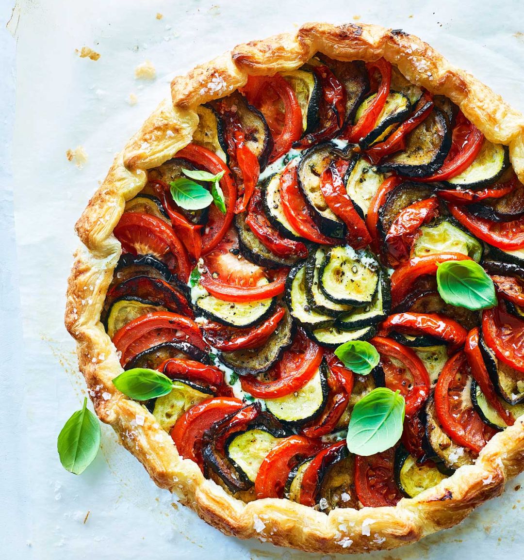 Italian veggie tart 