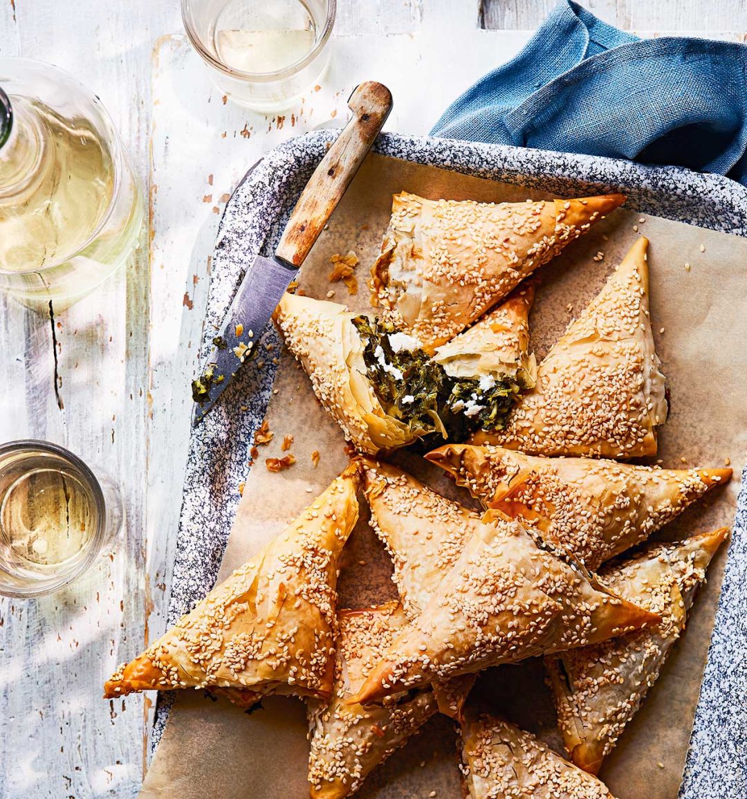 Spanakopita parcels