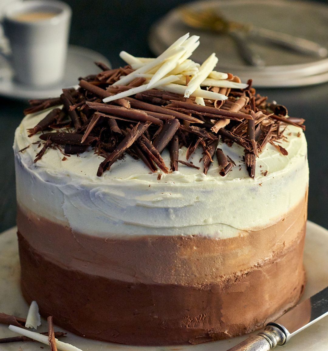 Sponsored: Chocolate ombré cake from Menier