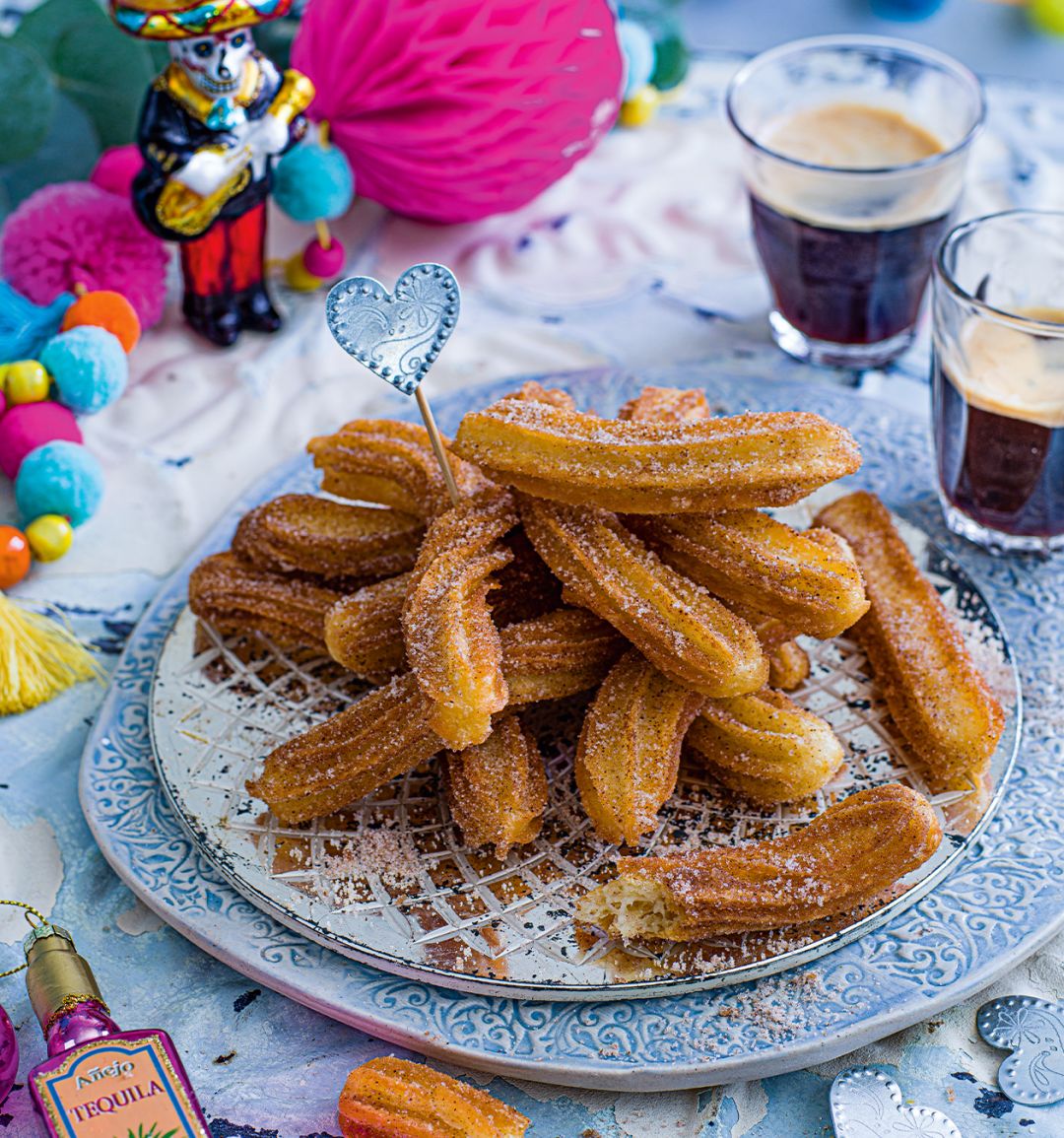 Cinnamon sugar churros