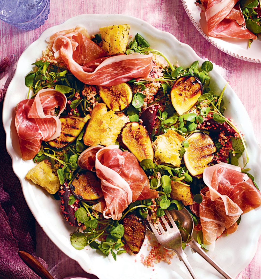 Sponsored: Parma ham, beetroot and fig salad