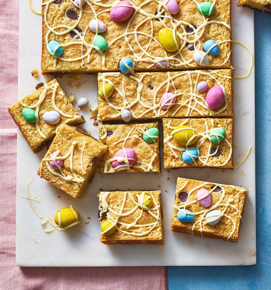 Sponsored: Mini egg blondie bars