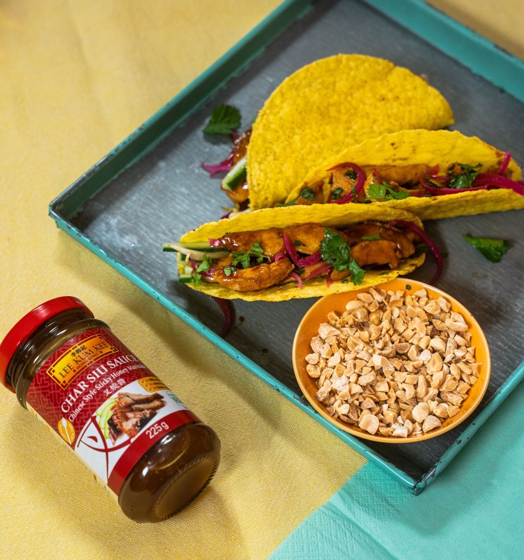 Sponsored: Chicken tacos with Char Siu sauce