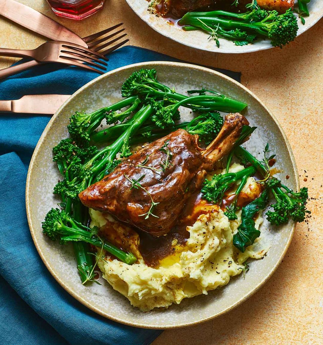 Sponsored: Lamb shanks with a creamy parsnip mash