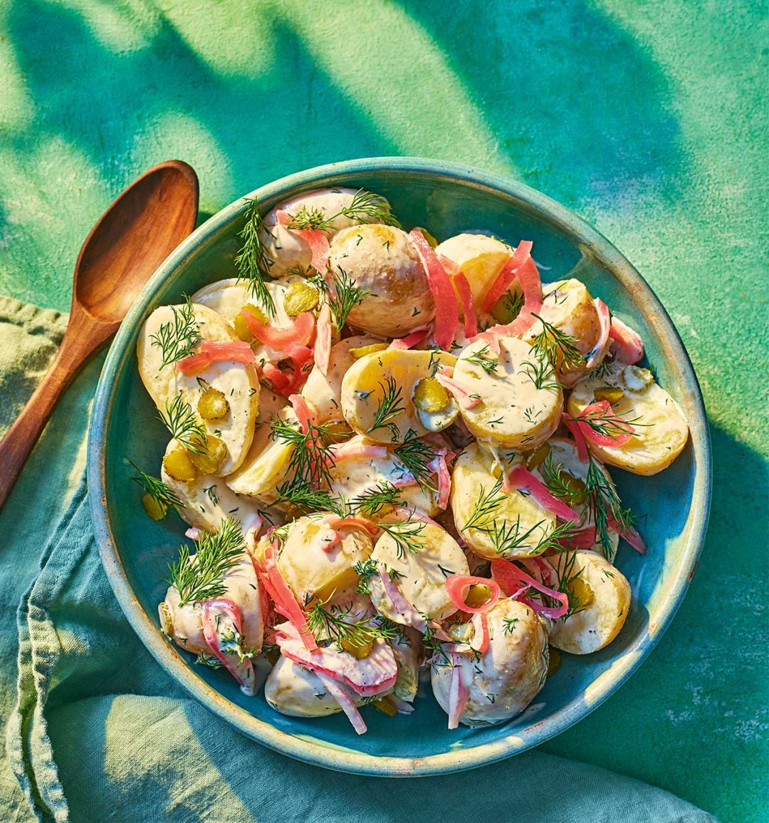Pickle potato salad