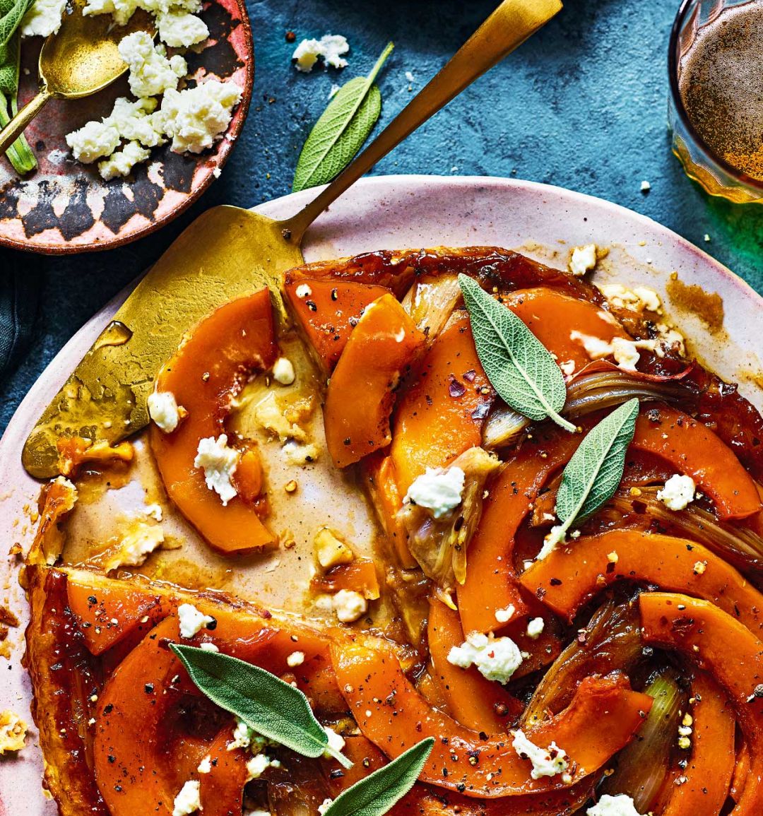 Autumn tarte tatin