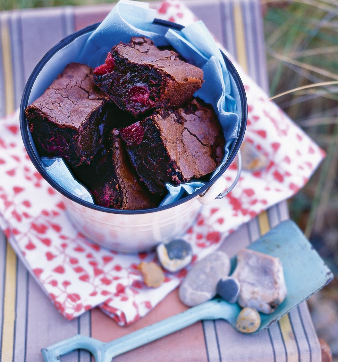 Cherry brownies