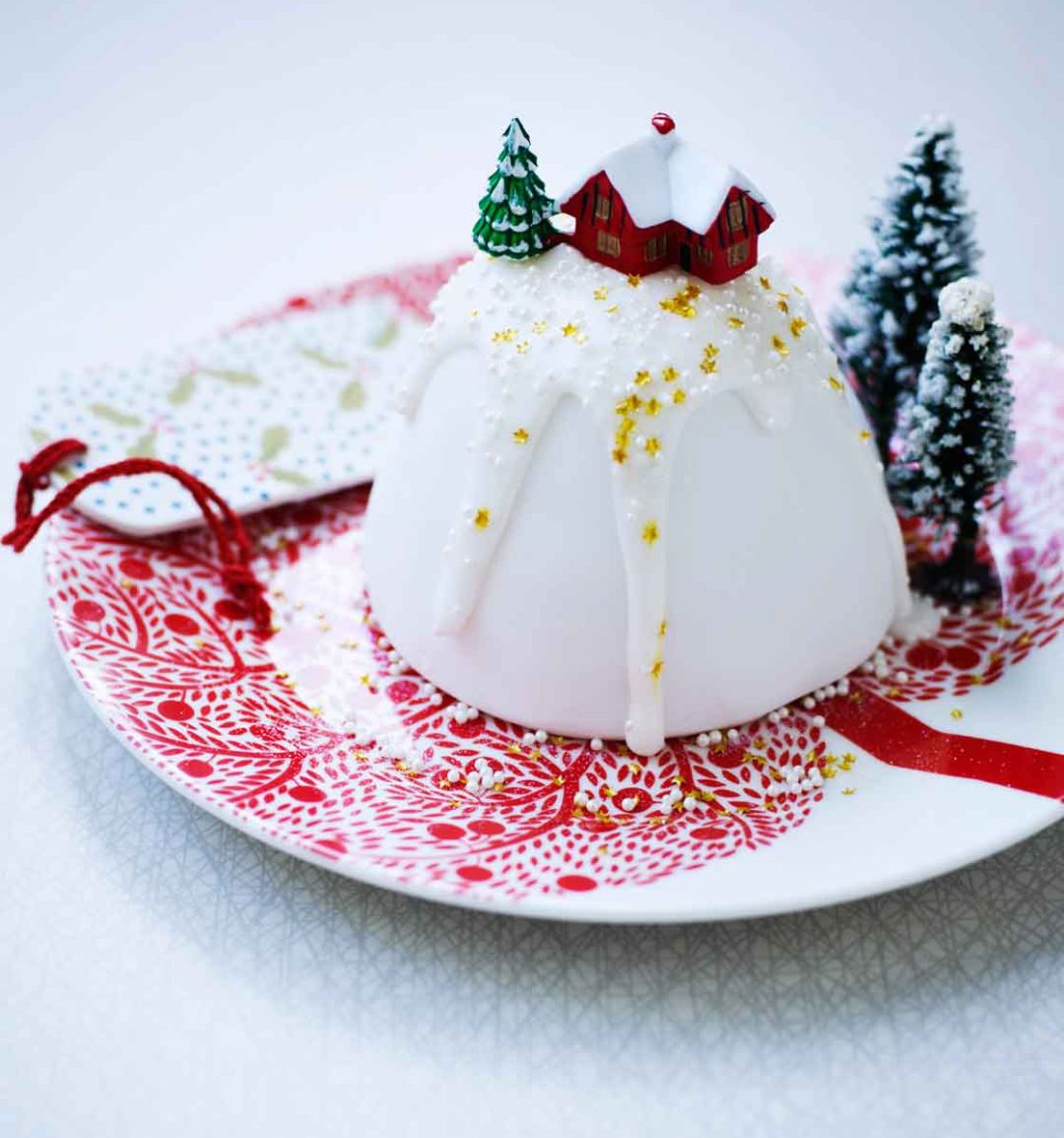 Christmas mug cake