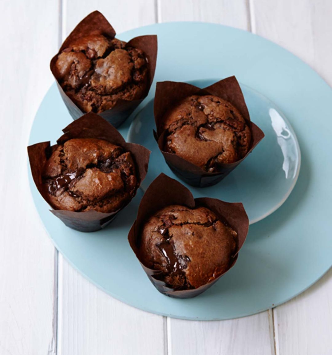 Very chocolaty muffins