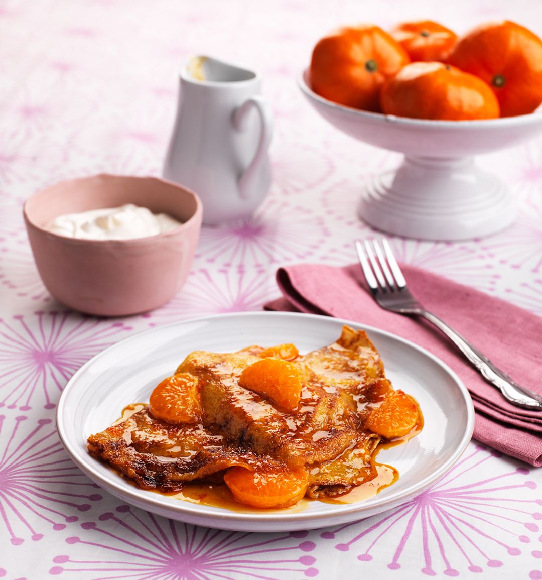 Queen cr﻿﻿êpe Suzette