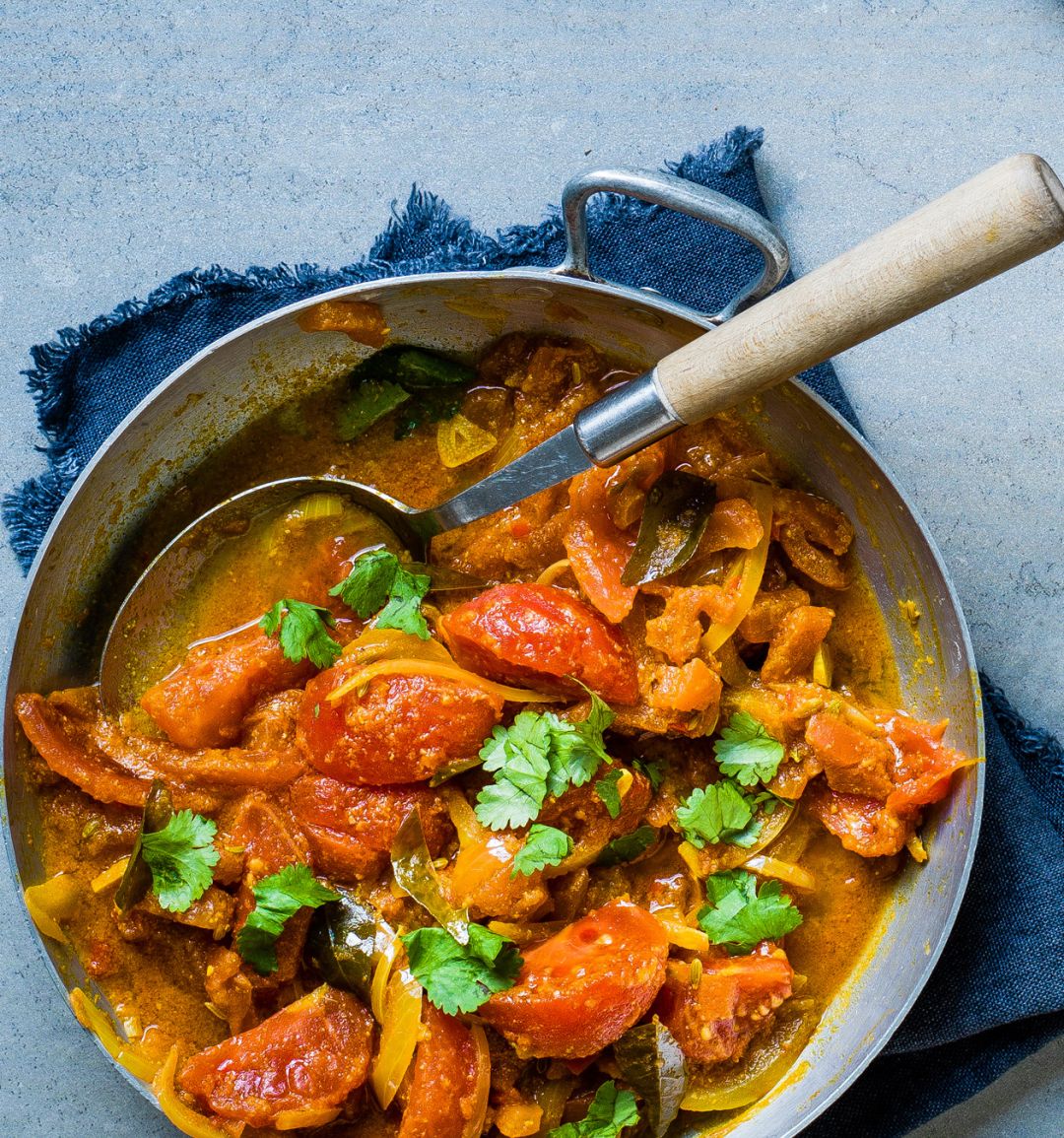 Fresh tomato curry