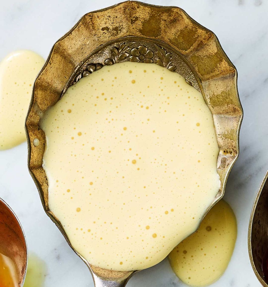 Eggnog custard