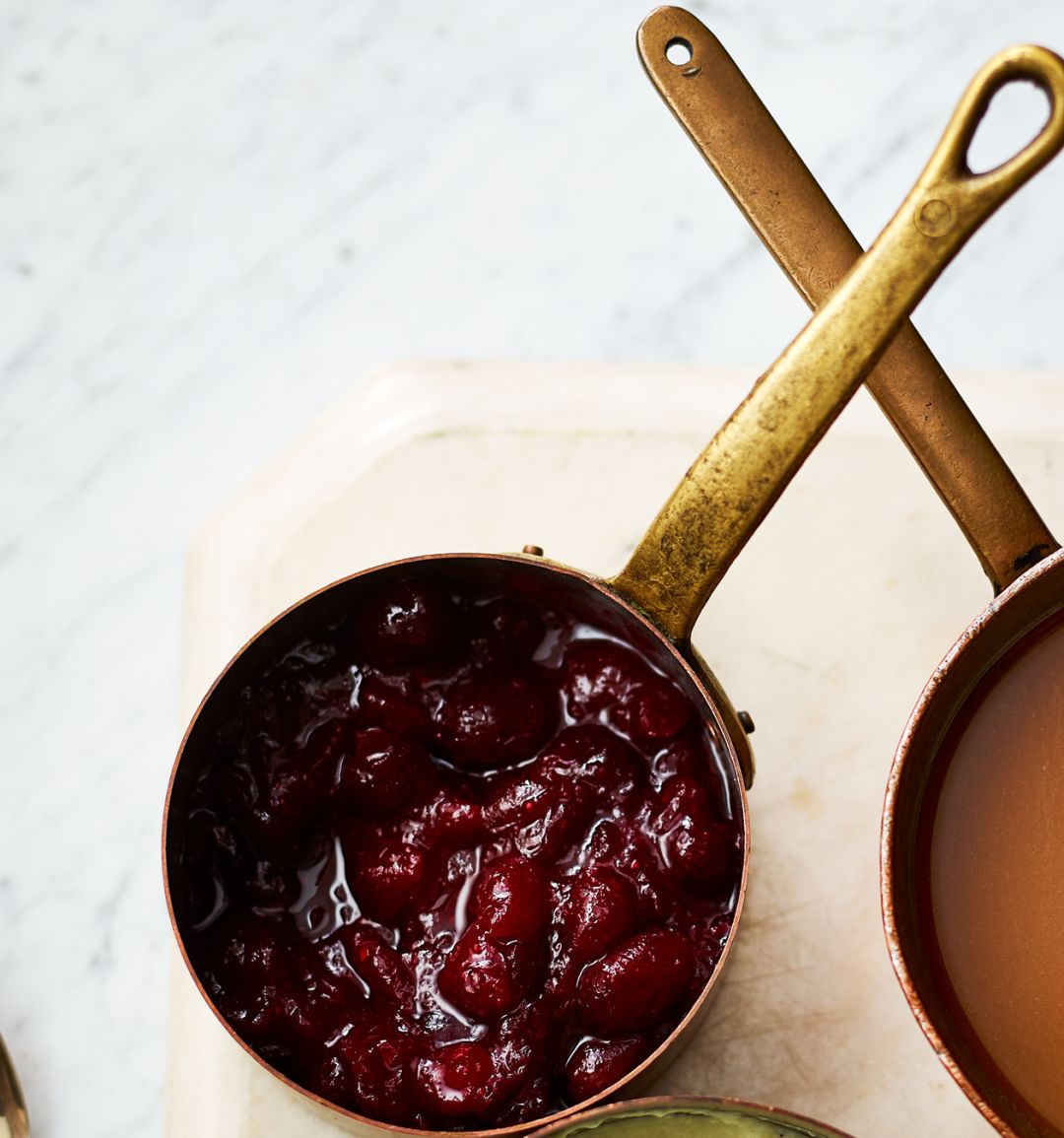 Spiced cranberry and orange relish