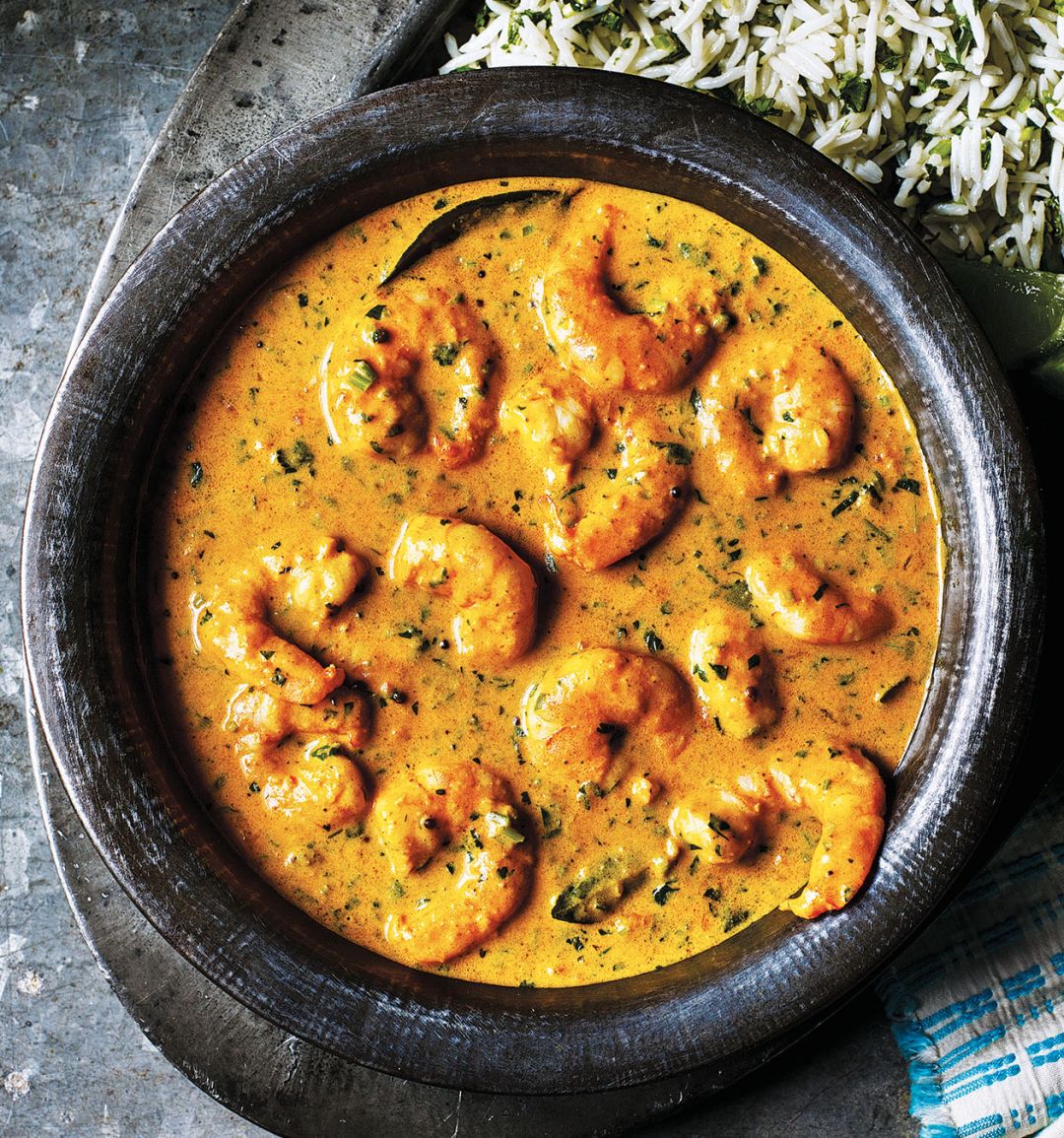 Prawn masala curry