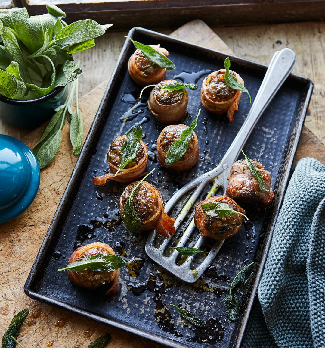 Italian sausage & chestnut stuffing