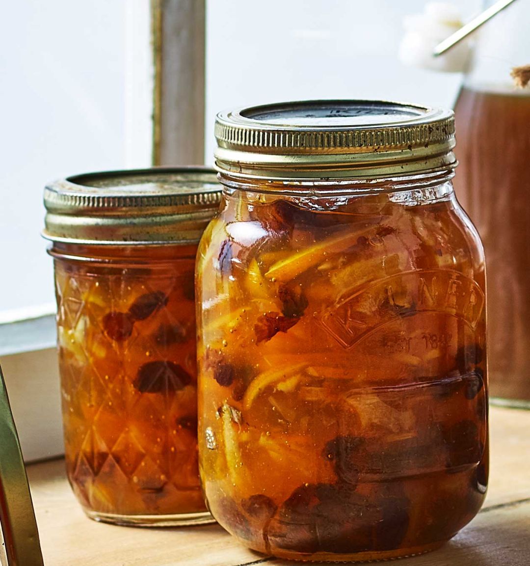 Rum and raisin marmalade