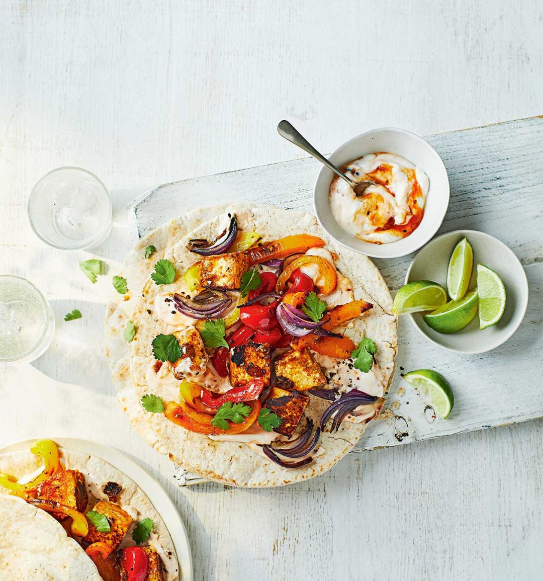 Tandoori paneer wraps 