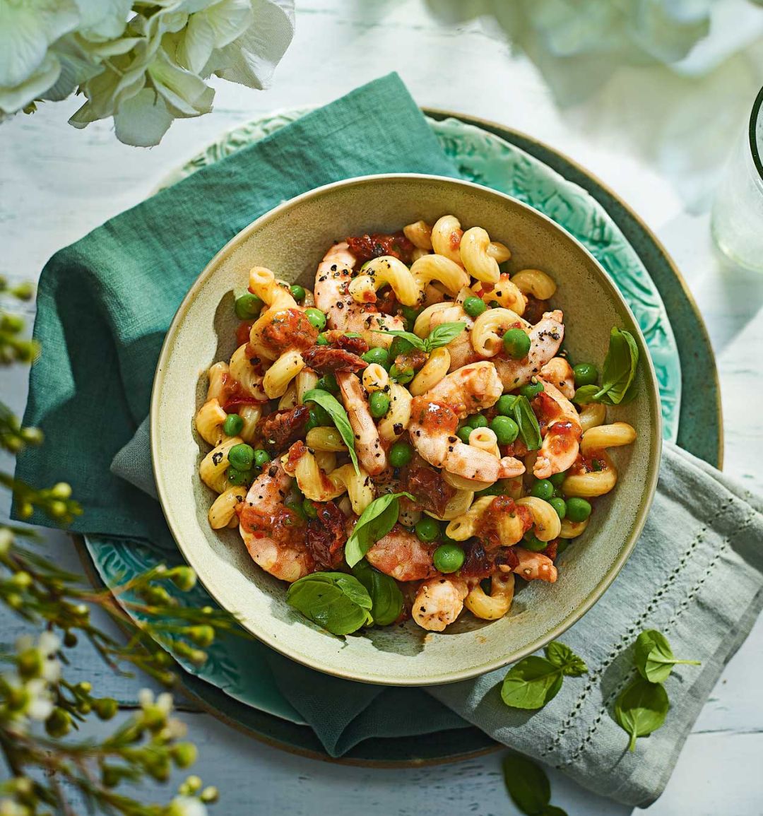 Reader recipe: prawn pasta salad