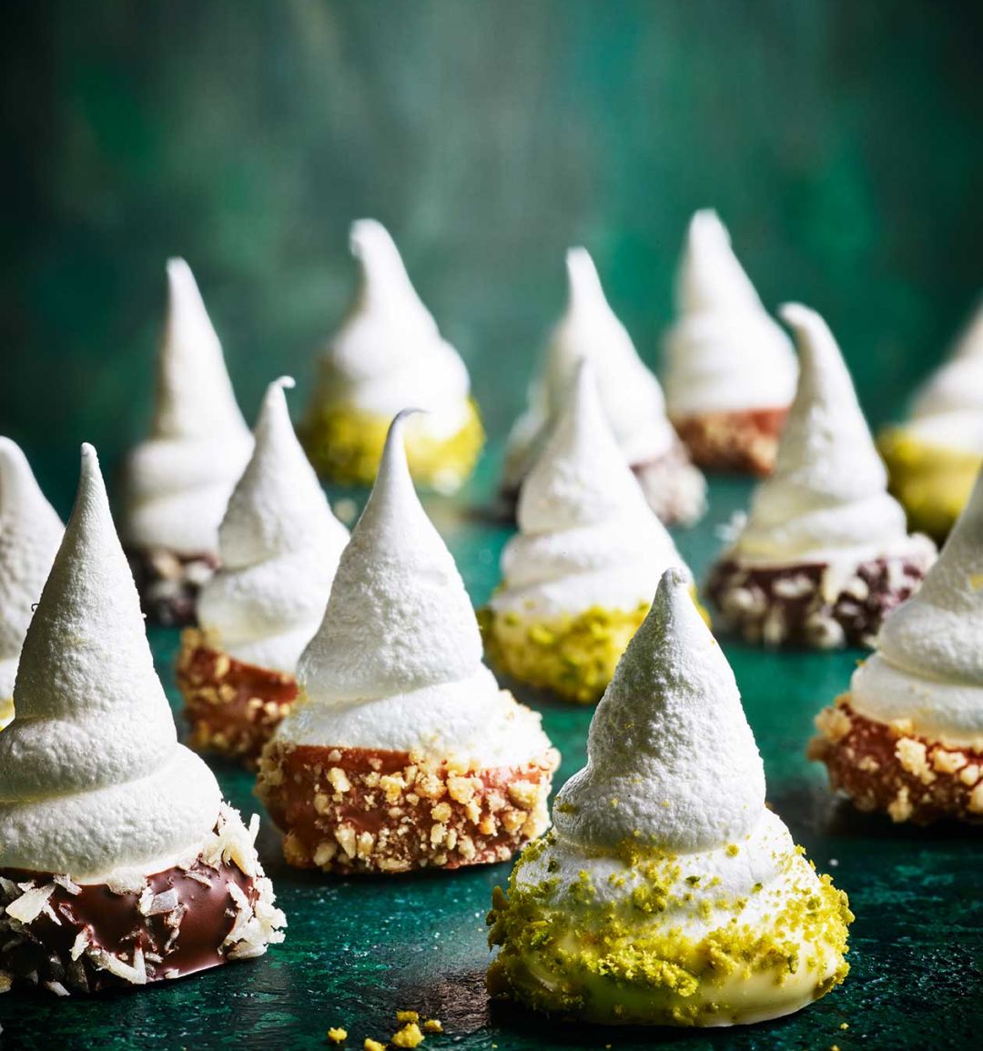 Mini meringue kisses