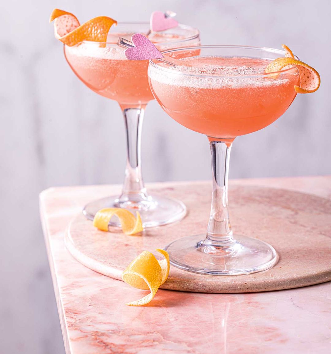 Sparkling greyhound cocktail