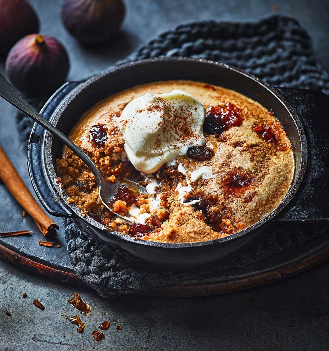 Mince pie baked oats