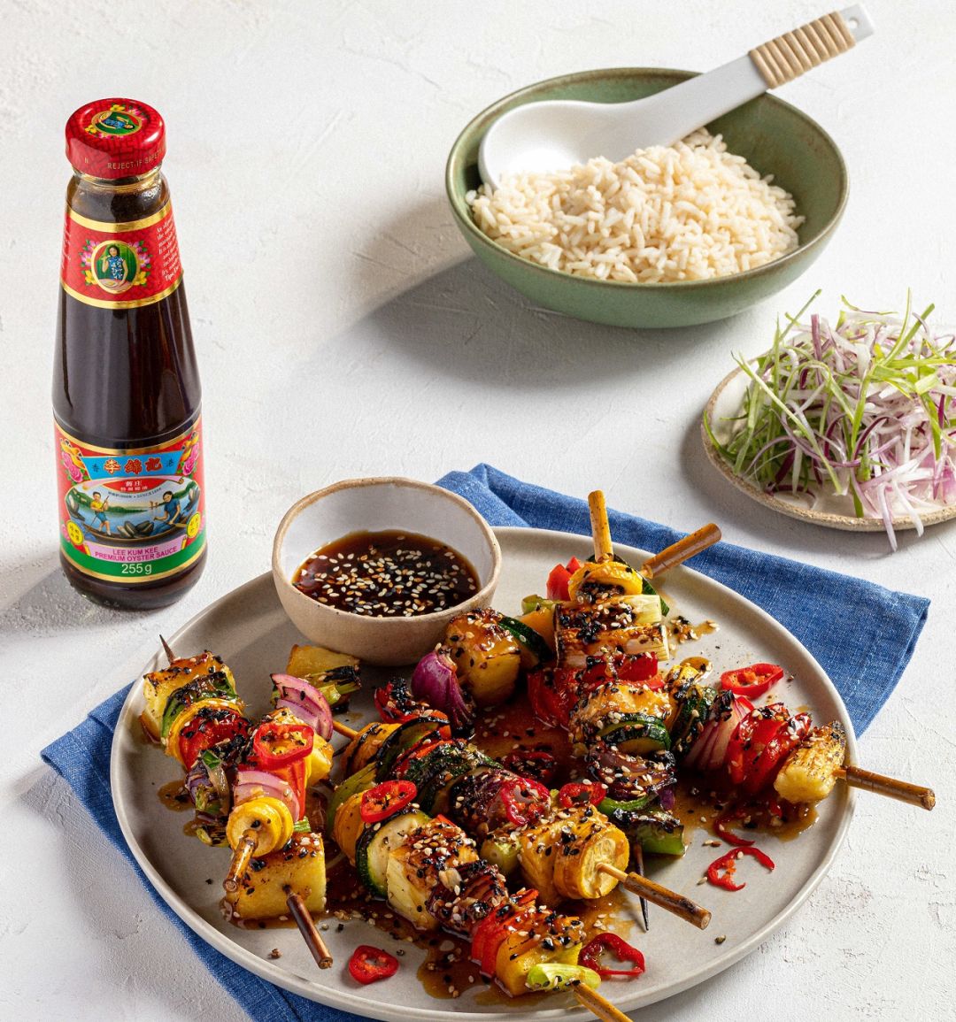 Sponsored: Vegetables skewers