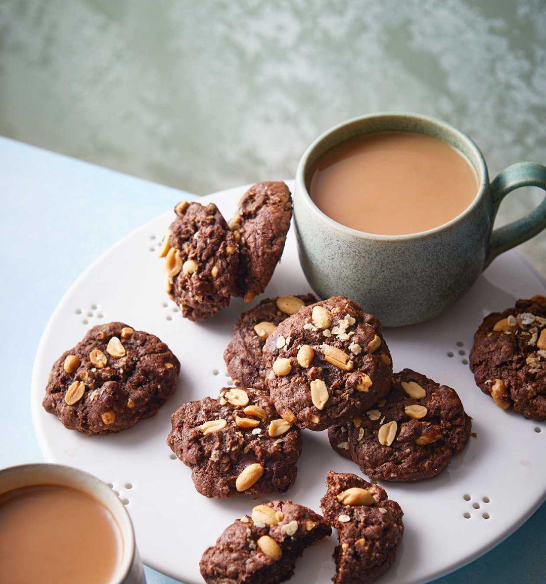 Reader recipe: Chocolate and peanut cookies