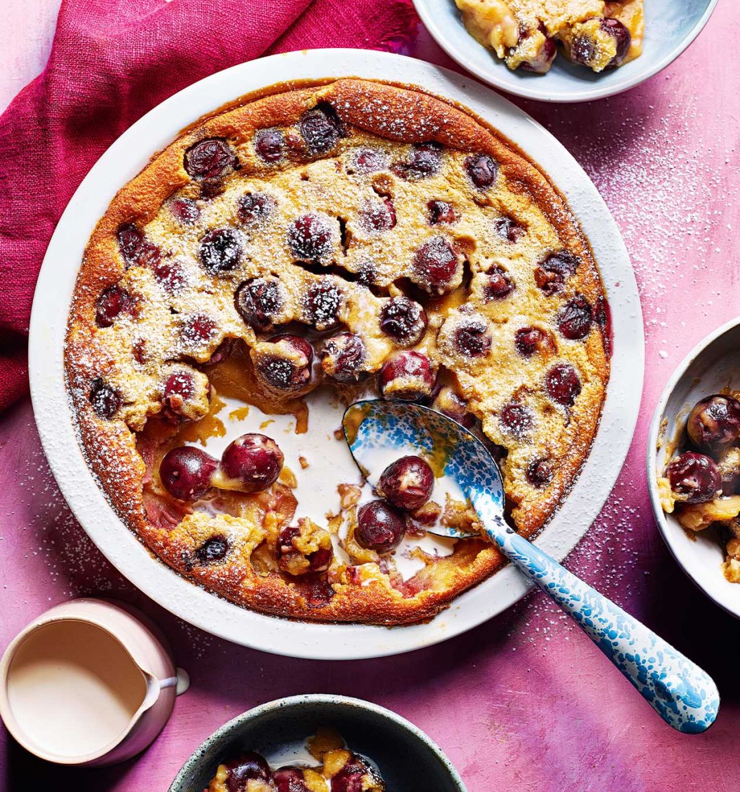 Cherry clafoutis