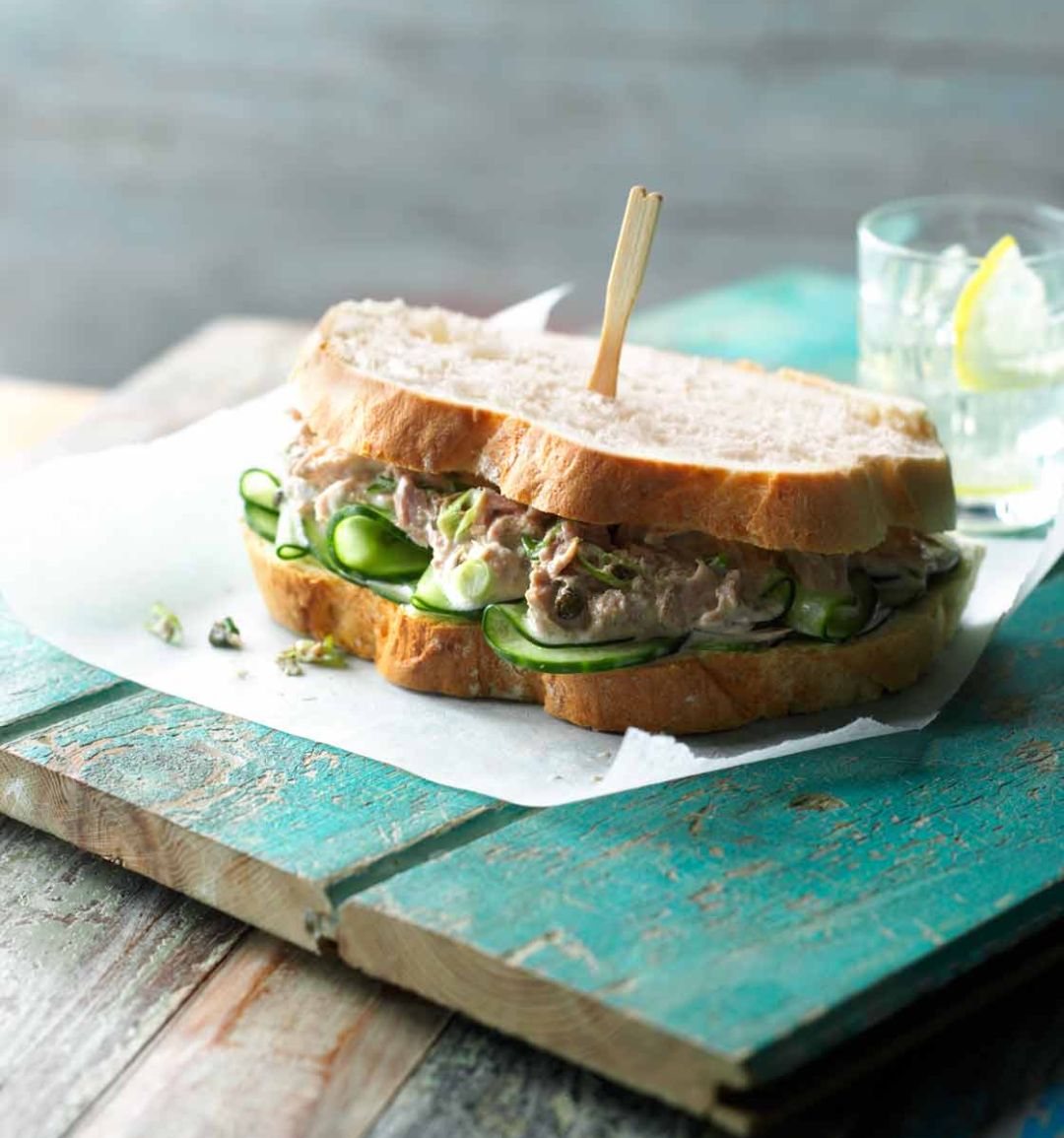 Doorstop tuna sandwich