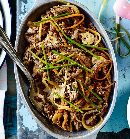 Bulgogi (thinly sliced beef)